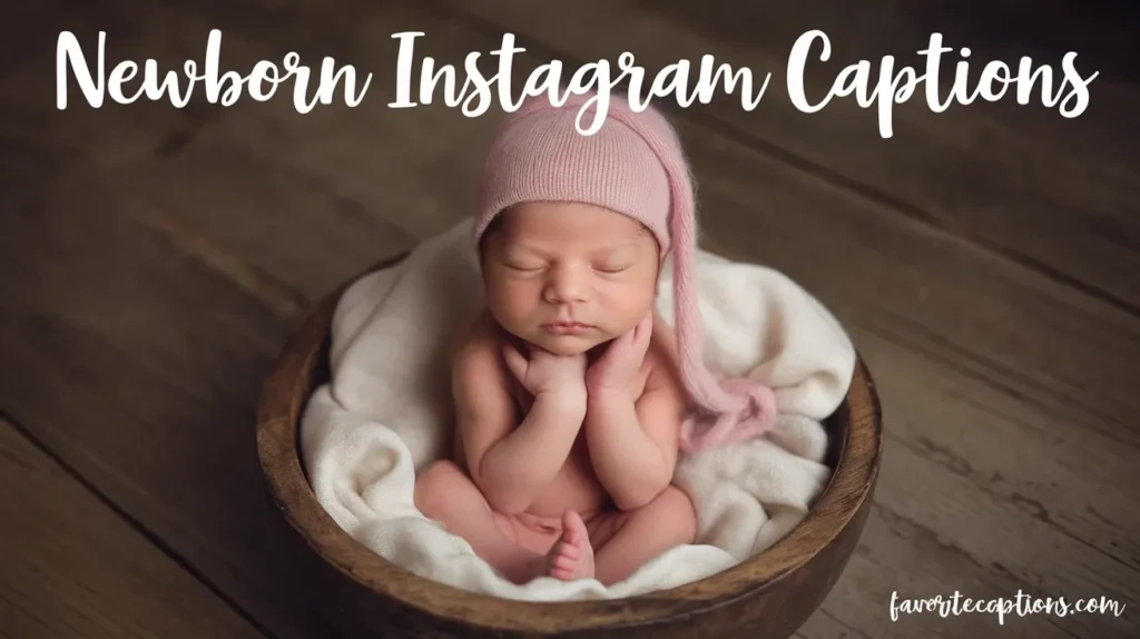 Newborn Instagram Captions