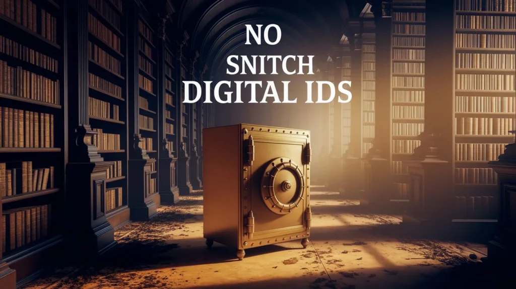 No Snitch Digital IDs