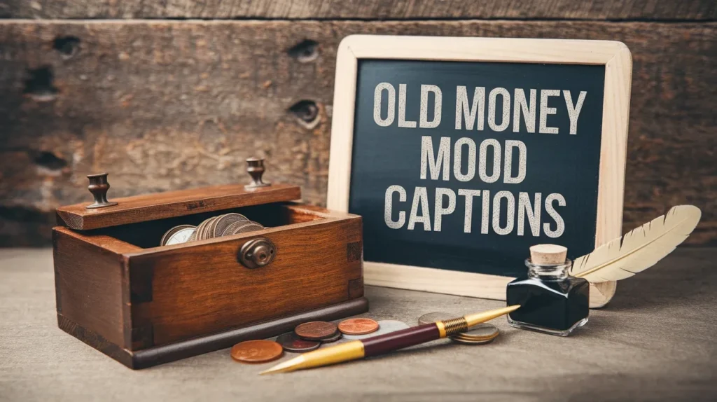 Old Money Mood Captions