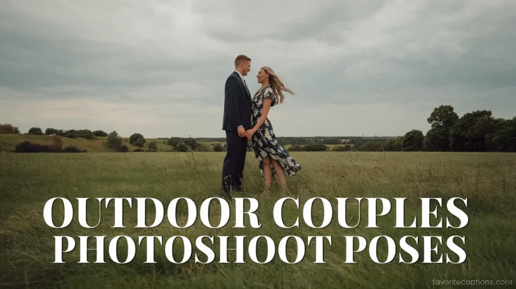 Outdoor Couples Photoshoot Poses