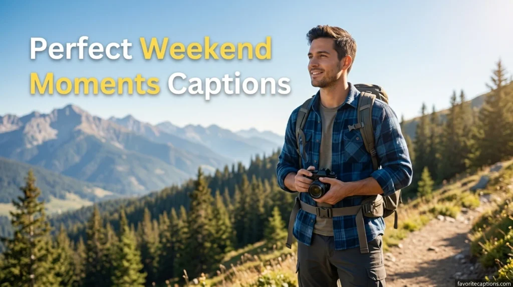 Perfect Weekend Moments Captions