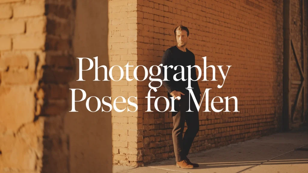 Photography Poses for Men