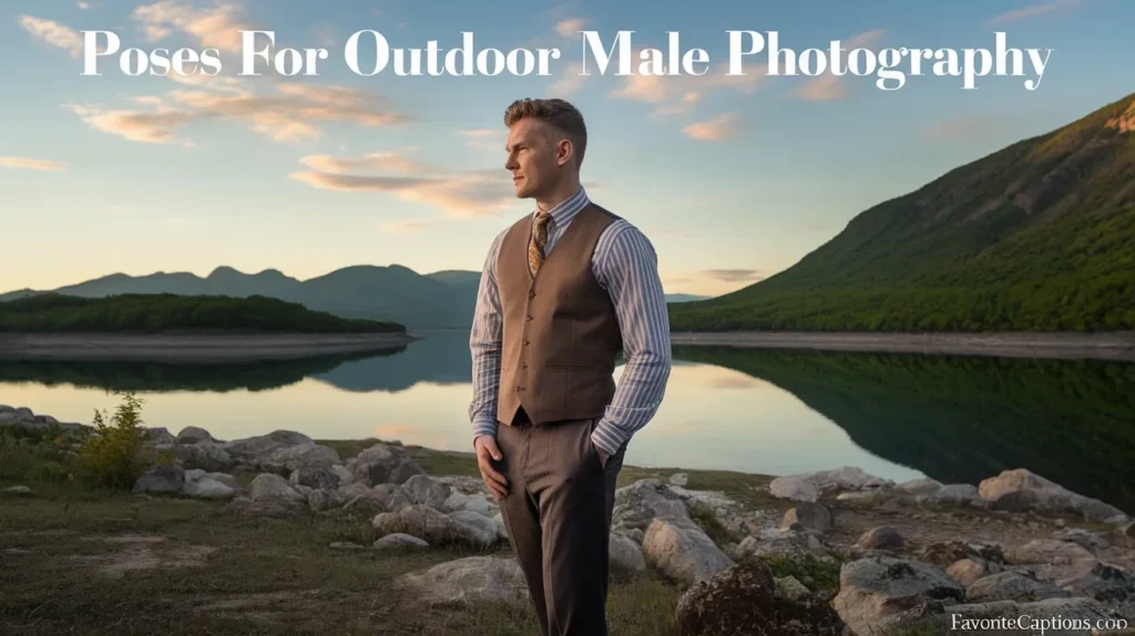 Poses for Outdoor Male Photography