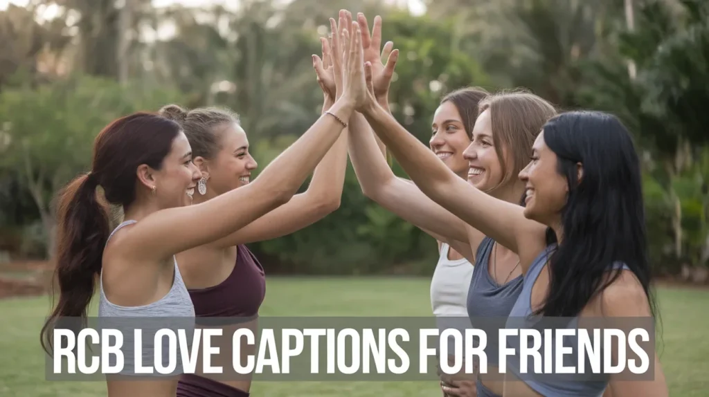 RCB Love Captions for Friends