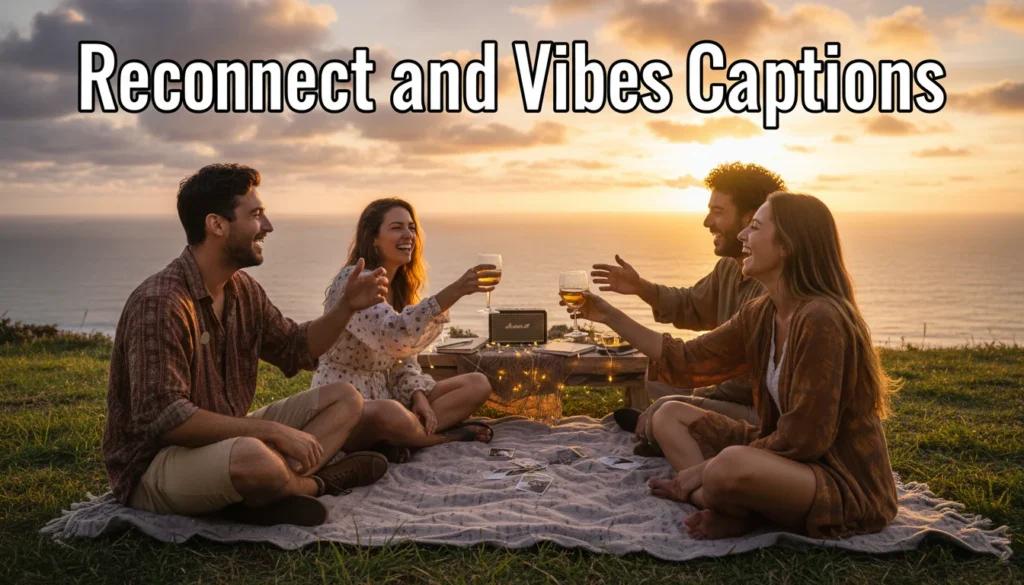 Reconnect and Vibes Captions