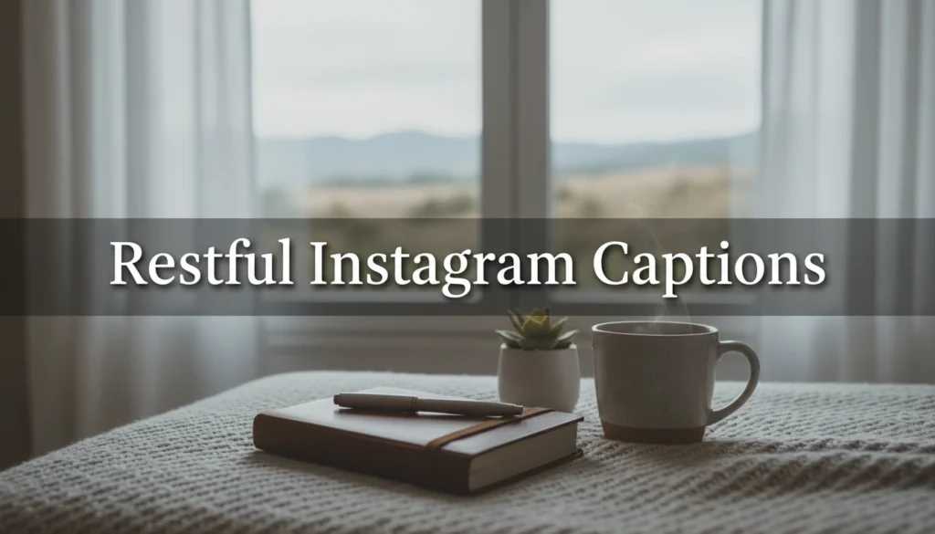 Restful Instagram Captions