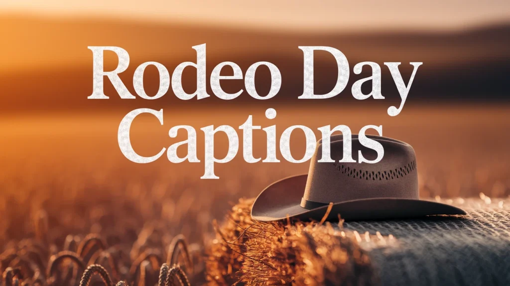Rodeo Day Captions
