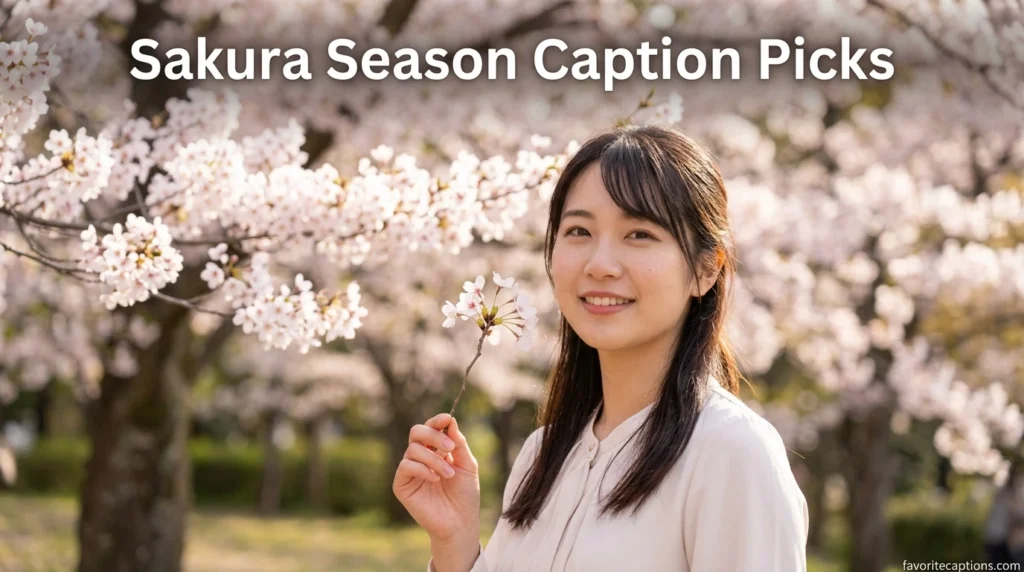 Sakura Season Caption Picks