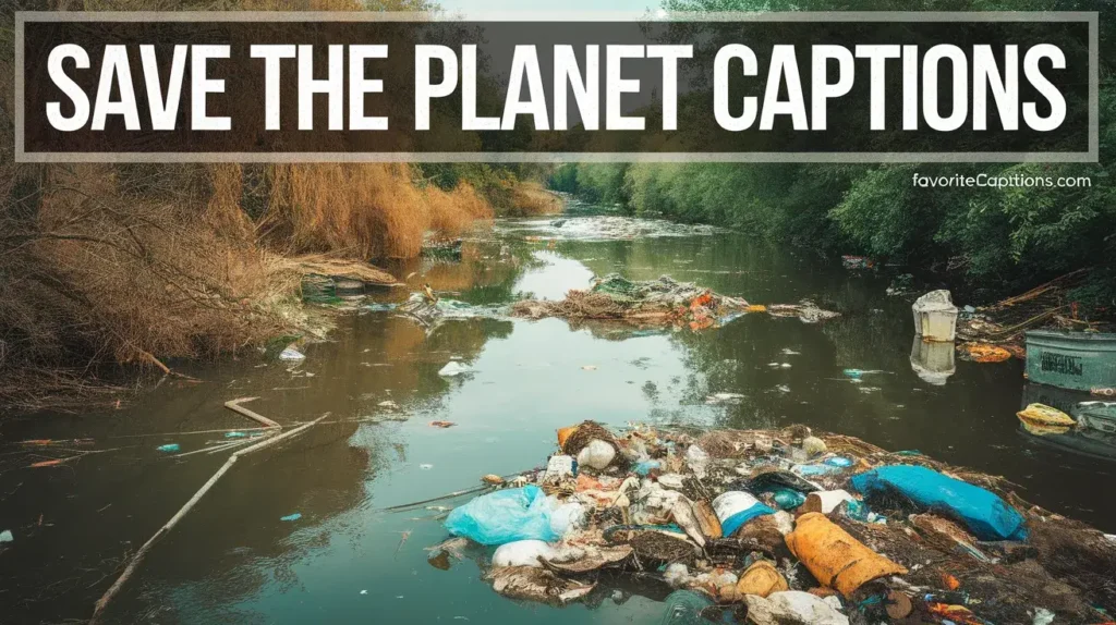 Save the Planet Captions