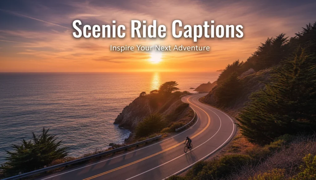 Scenic Ride Captions