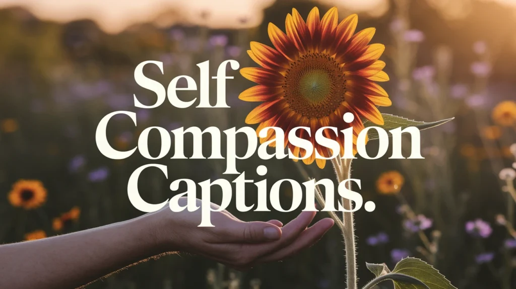 Self Compassion Captions
