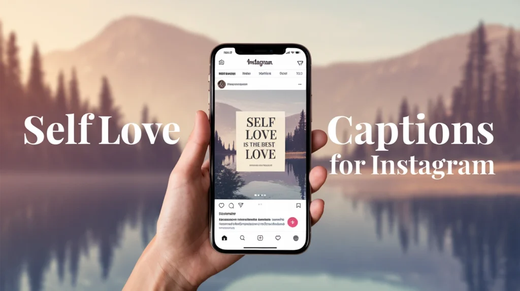 Self Love Captions for Instagram