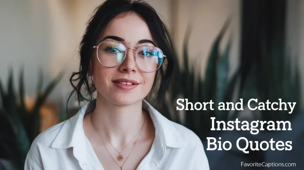 Short and Catchy Instagram Bio Quotes