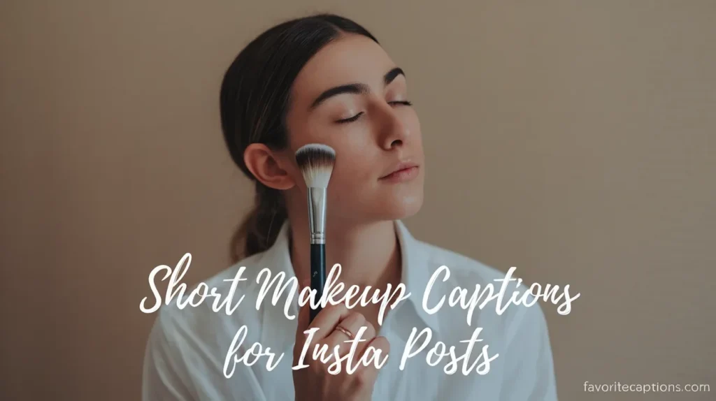 Short Makeup Captions for Insta Posts