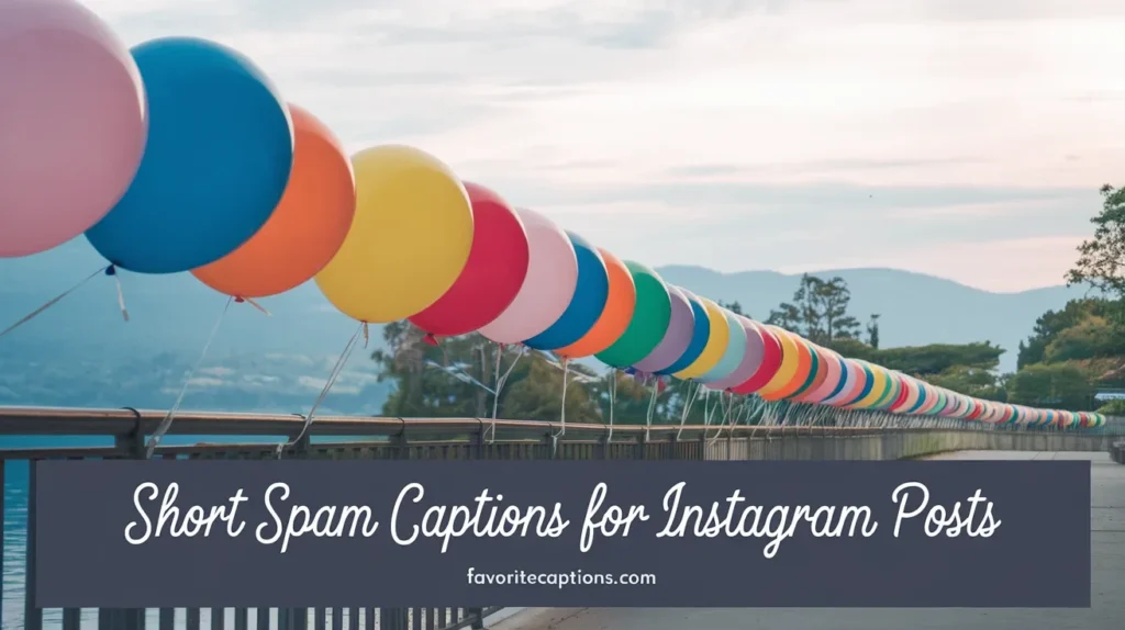 Short Spam Captions for Instagram Posts