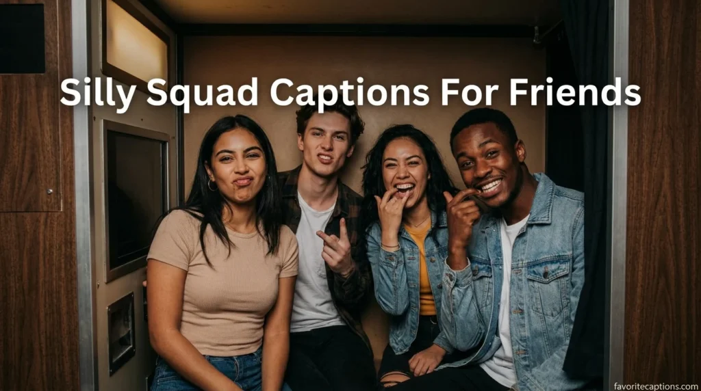 Silly Squad Captions For Friends
