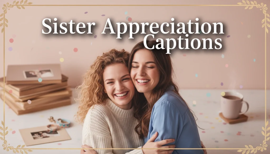 Sister Appreciation Captions