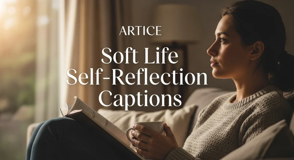 Soft Life Self-Reflection Captions