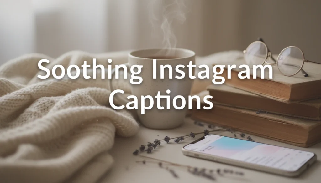 Soothing Instagram Captions