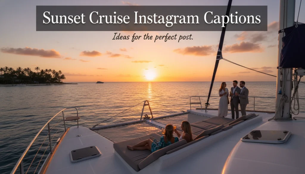 Sunset Cruise Instagram Captions