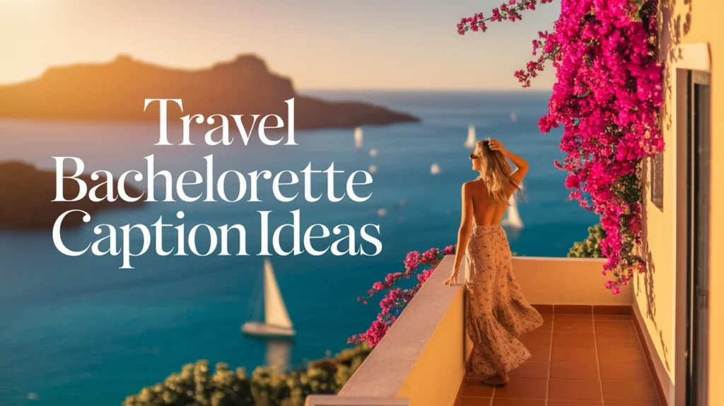 Travel Bachelorette Caption Ideas