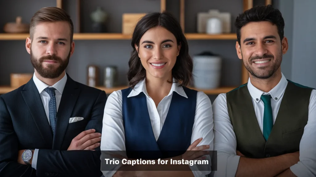 Trio Captions for Instagram