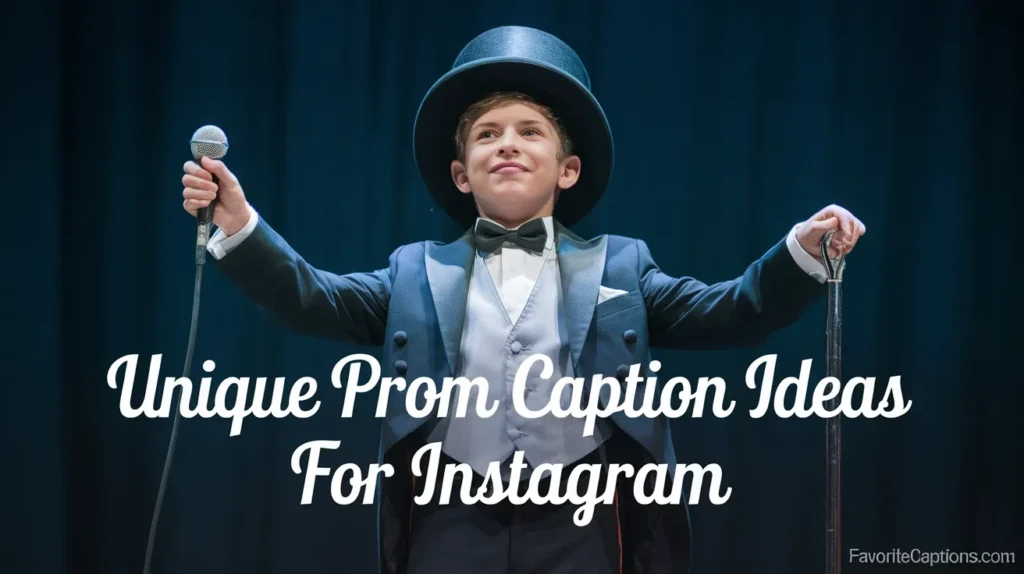 Unique Prom Caption Ideas for Instagram