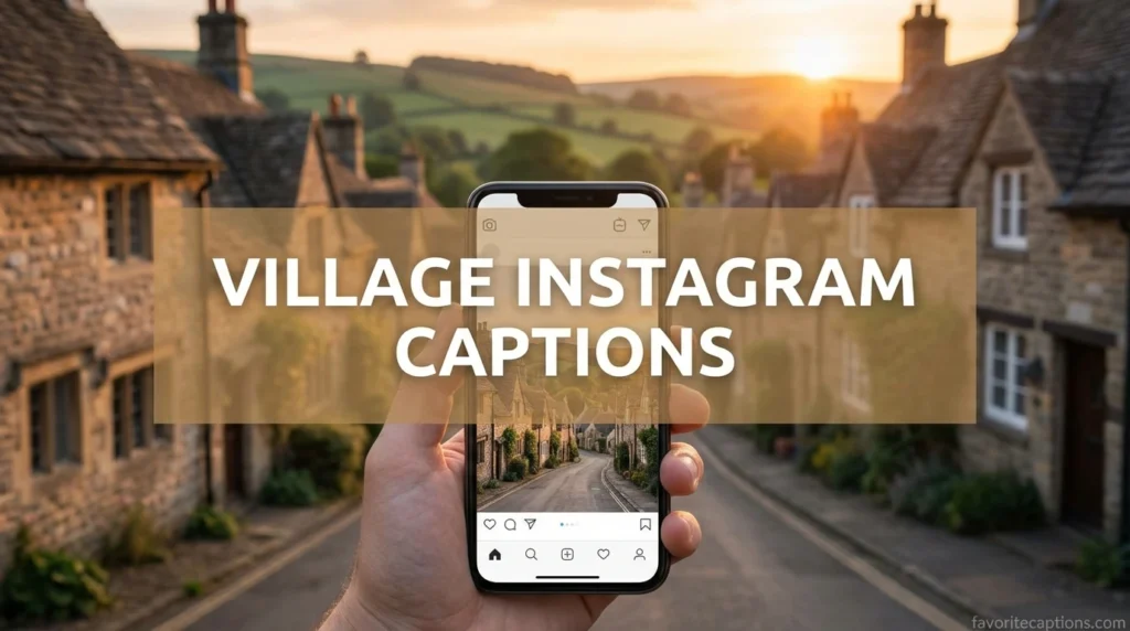 Village Instagram Captions