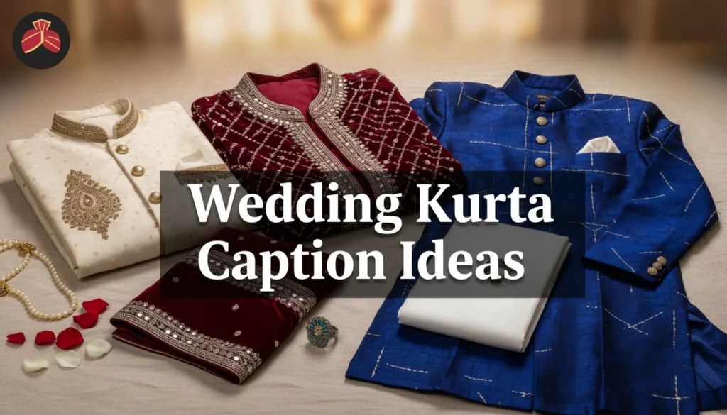 Wedding Kurta Caption Ideas