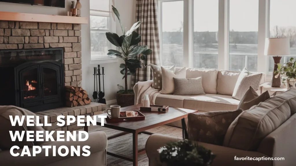 Well Spent Weekend Captions