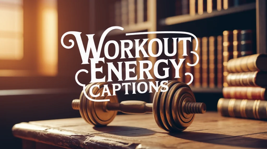 Workout Energy Captions