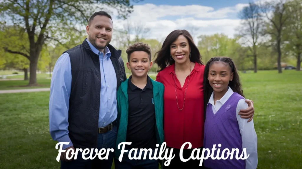Forever Family Captions