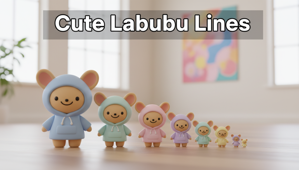 Cute Labubu Lines