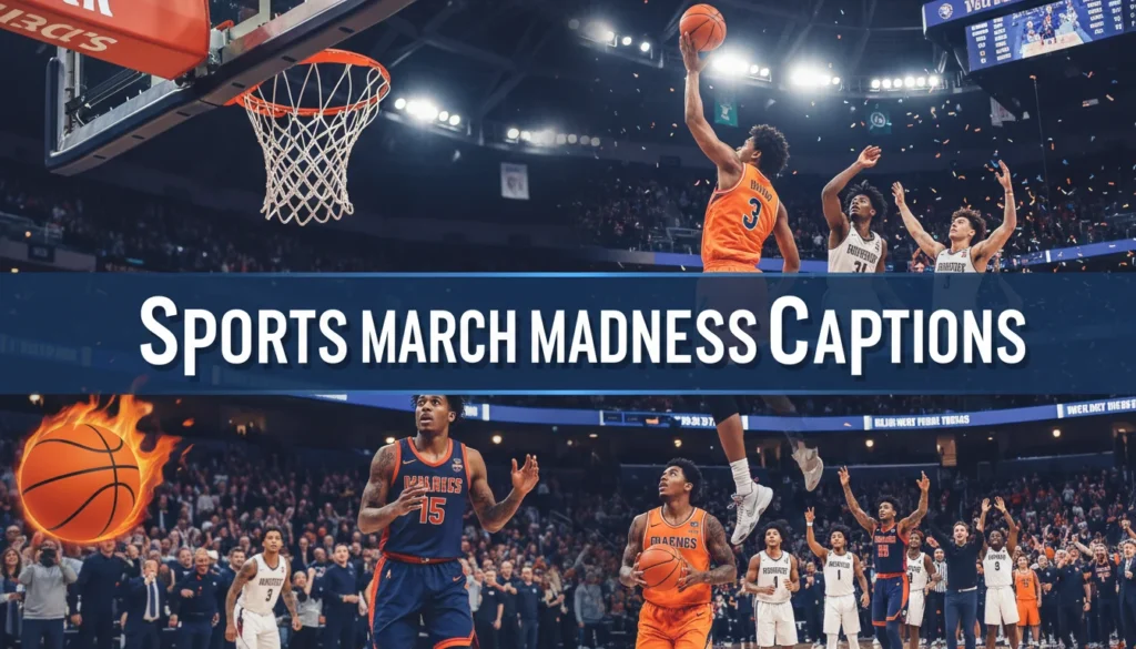 Sports March Madness Captions