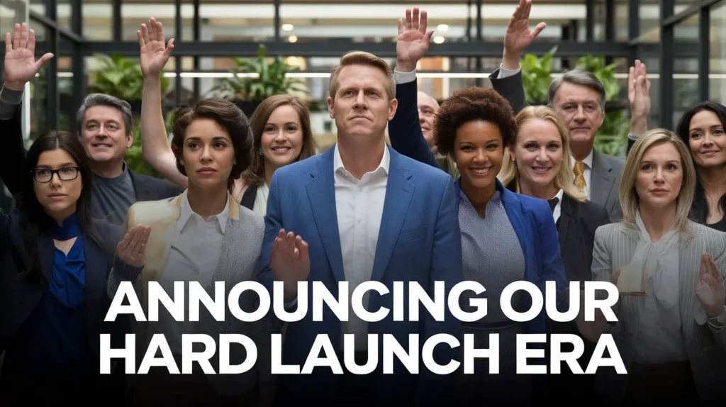 Announcing Our Hard Launch Era