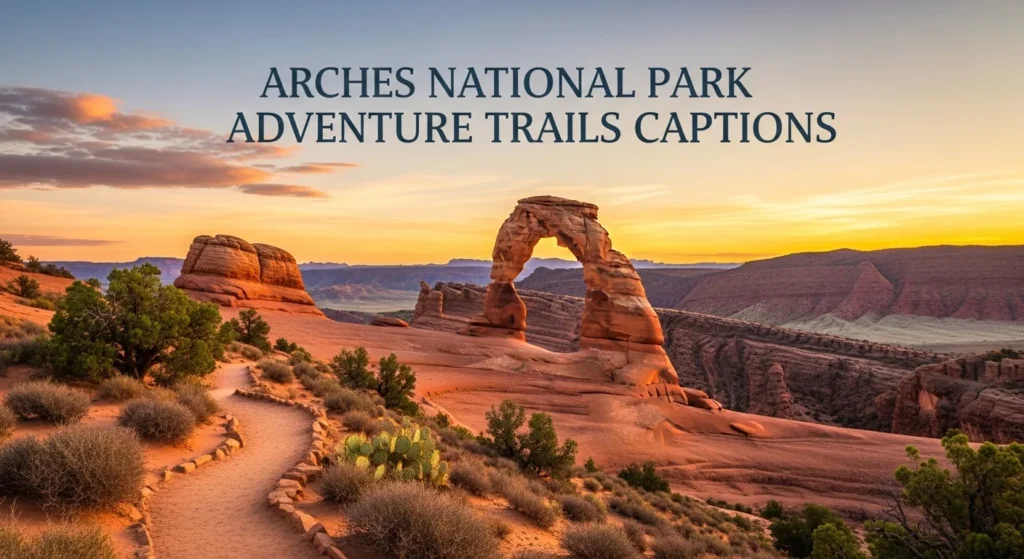 Arches National Park Adventure Trails Captions