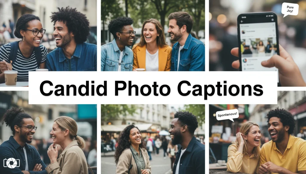 Candid Photo Captions