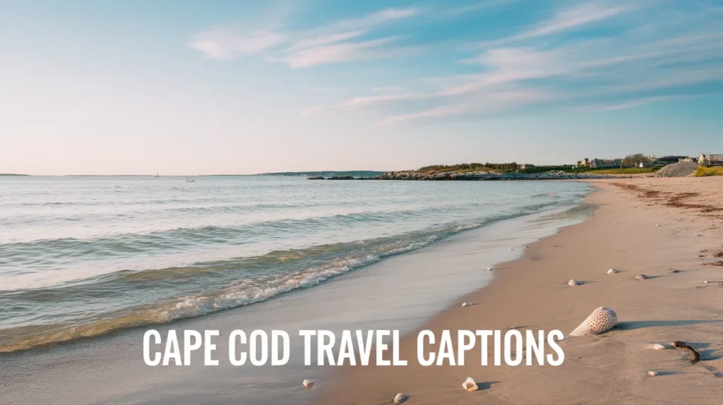 Cape Cod Travel Captions