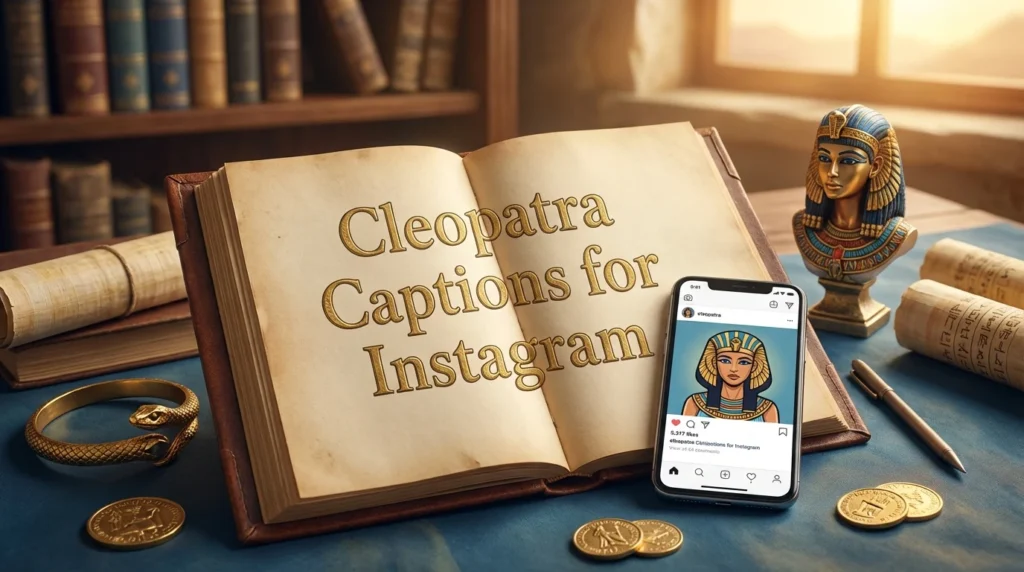 Cleopatra Captions for Instagram