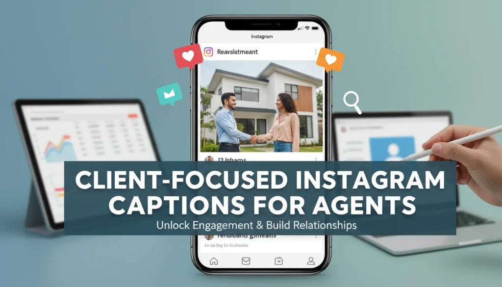 Client-Focused Instagram Captions for Agents