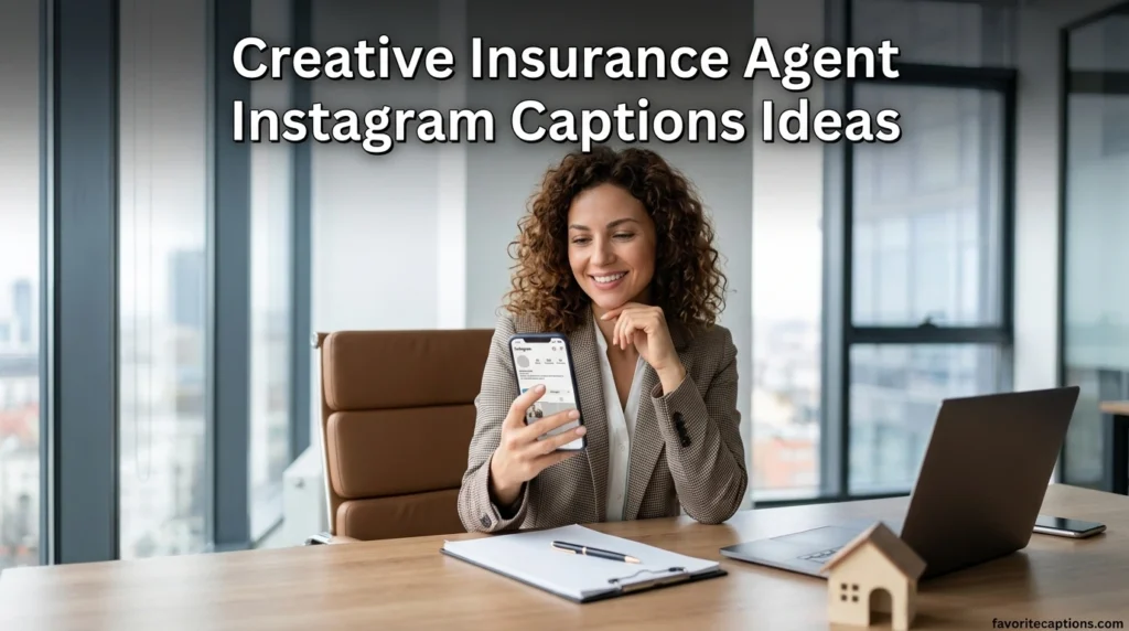 Creative Insurance Agent Instagram Captions Ideas