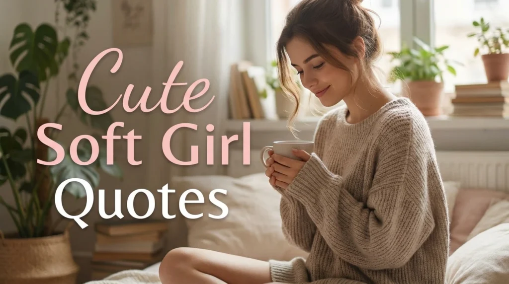 Cute Soft Girl Quotes