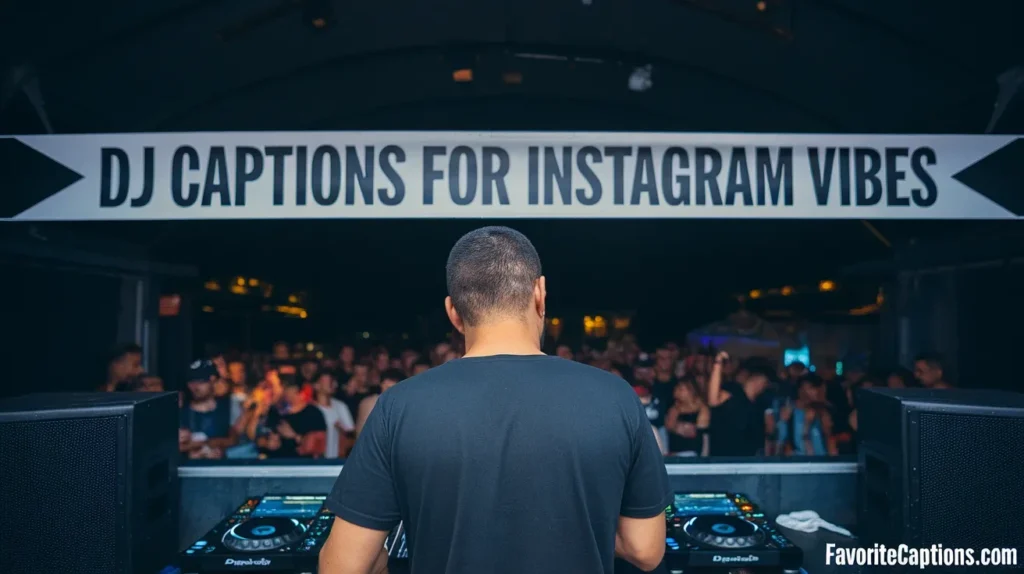 DJ Captions for Instagram Vibes