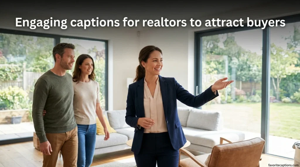 Engaging captions for realtors to attract buyers