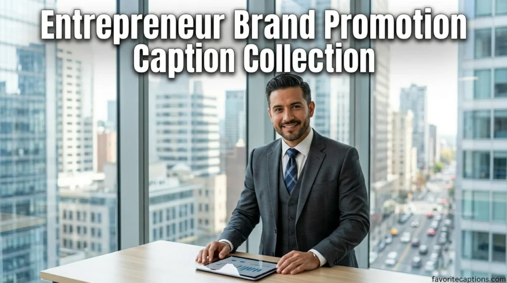 Entrepreneur Brand Promotion Caption Collection