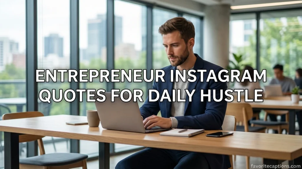 Entrepreneur Instagram Quotes for Daily Hustle