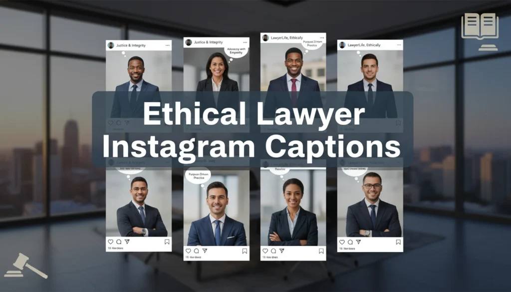 Ethical Lawyer Instagram Captions