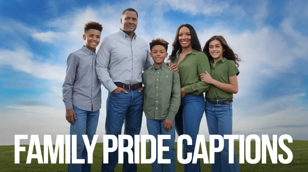 Family Pride Captions