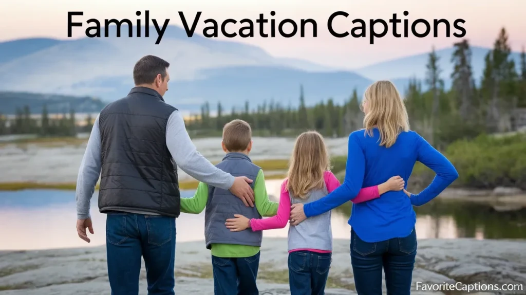 Family Vacation Captions