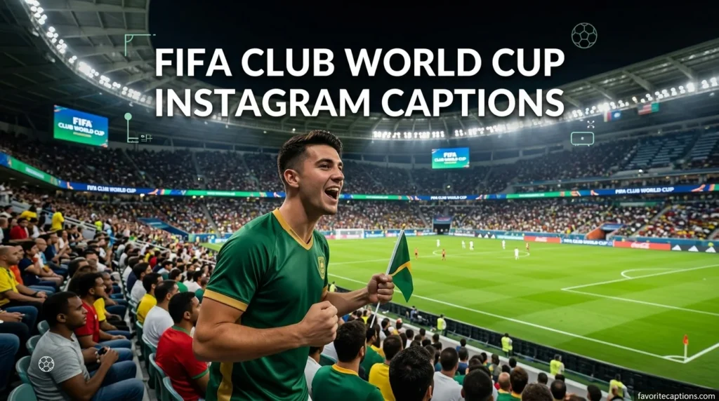 FIFA Club World Cup Instagram Captions